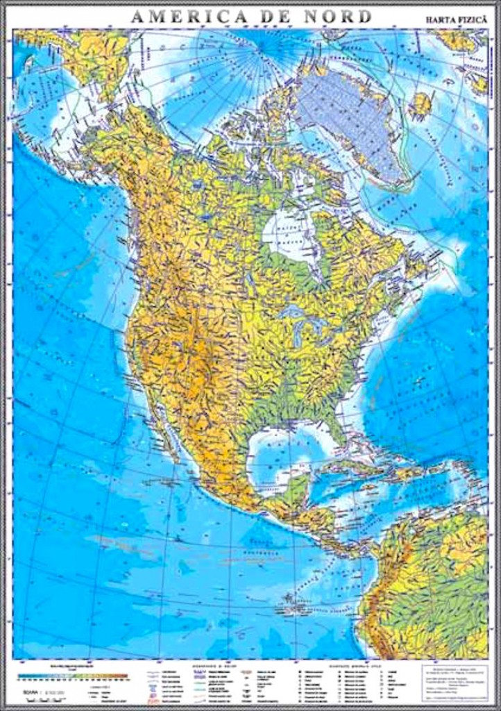 GHC10F harta america de nord fizica