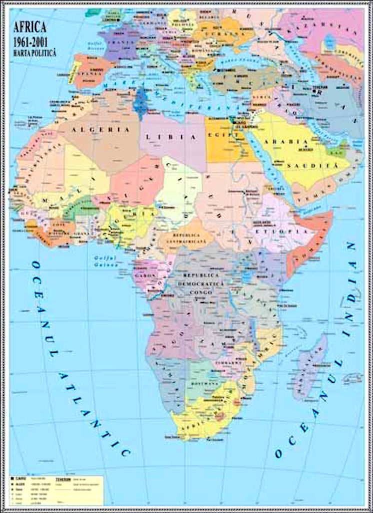 GHC16P harta africa politica