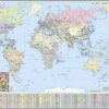 GHLGPG Materiale didactice geografie harti murale gigant HARTA POLITICA A LUMII 35002400