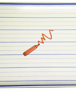 Alternative view of Tabla alba de perete cu linii