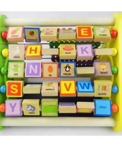 Centru de activitati - litere si imagini in romana